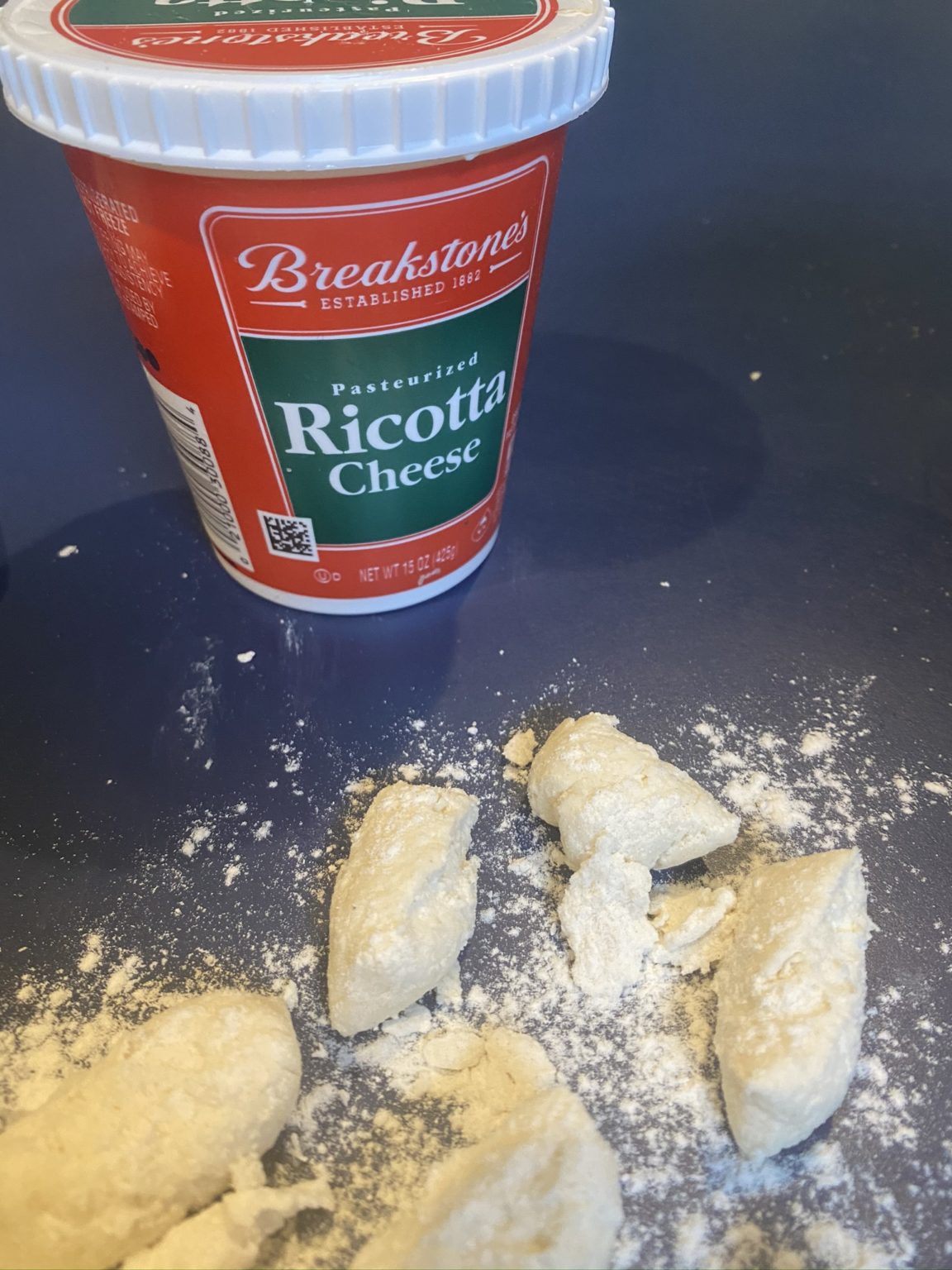 Gnudithe nude gnocchi Asheville Mountain Kitchen